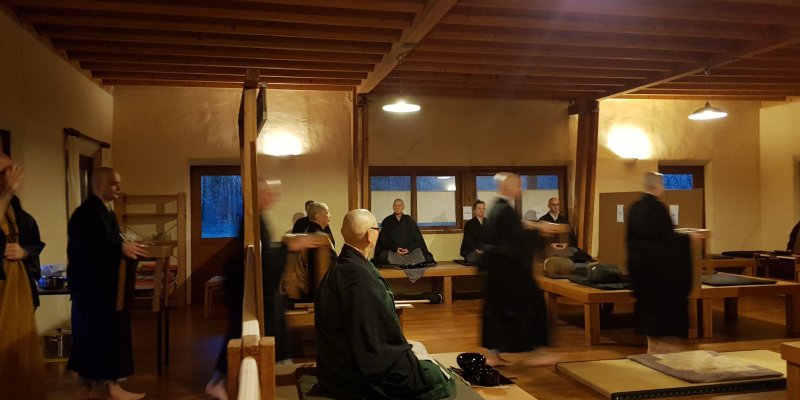 Soto Zen monk and nun formation